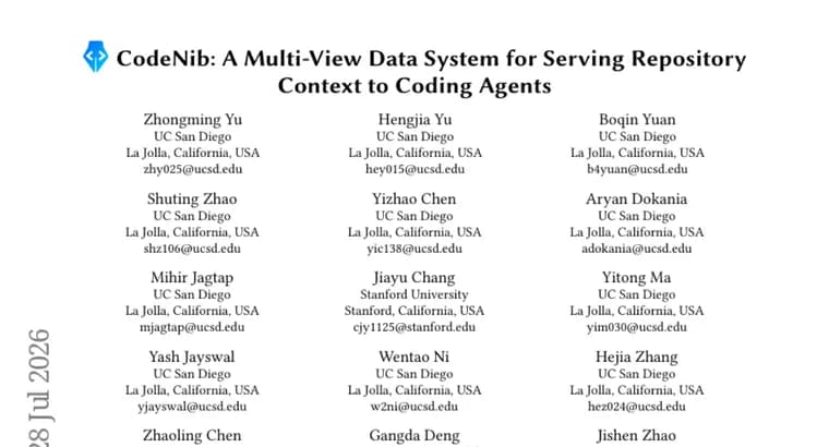 CodeNib speeds coding-agent repo-index updates up to 25x