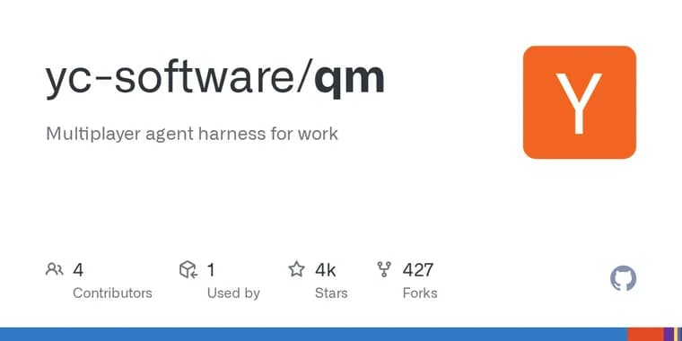 YC ships qm, a multiplayer agent harness for Slack and web