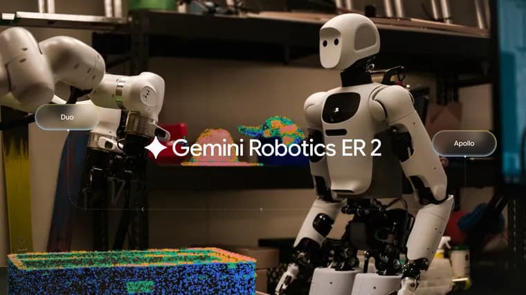 Google DeepMind ships Gemini Robotics ER 2 with video-based task tracking and multi-robot teamwork