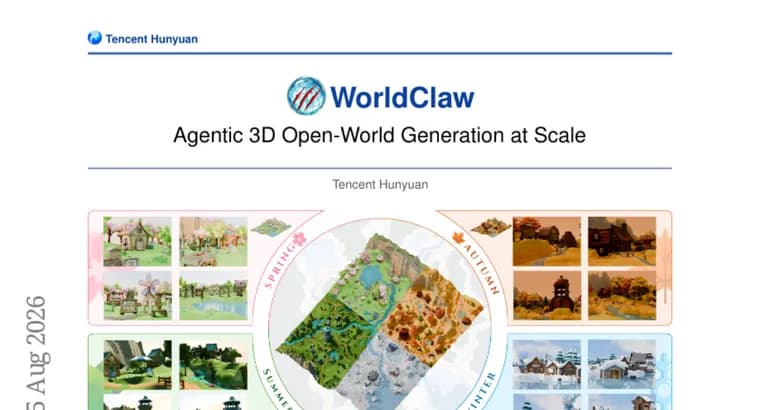 WorldClaw turns text prompts into explorable 3D worlds