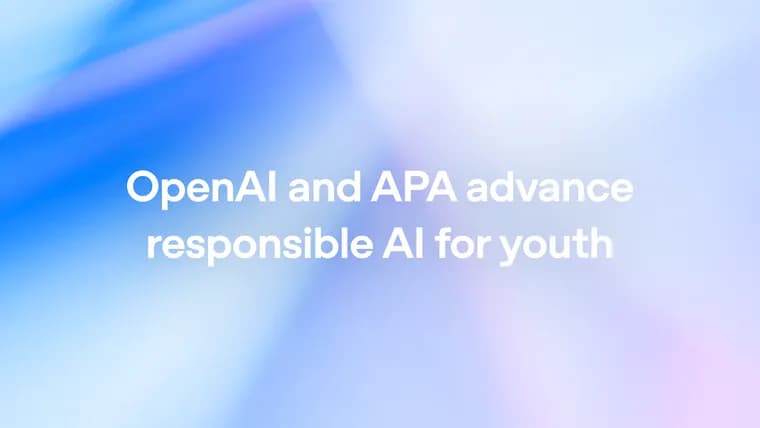 OpenAI partners with APA on youth mental health safeguards