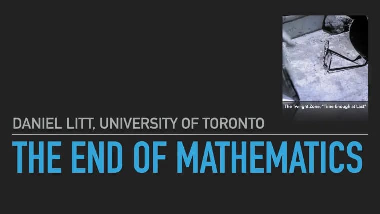 A mathematician imagines math progress stalling despite superhuman AI