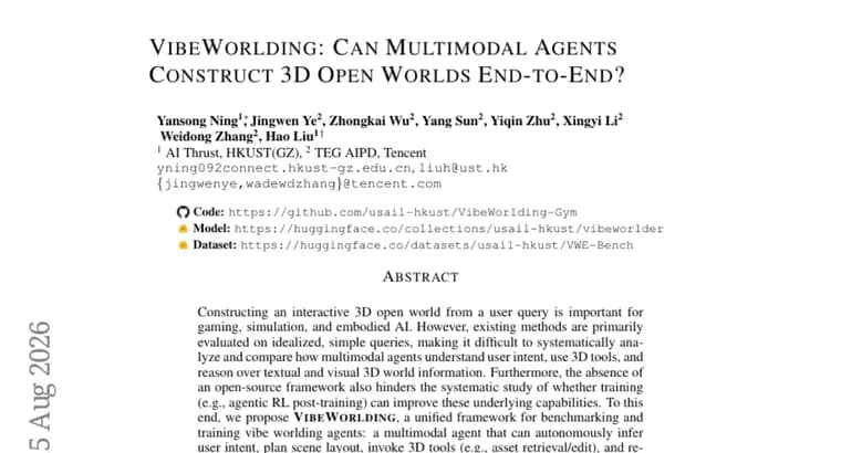 VibeWorlding benchmark shows GPT-5.5 and Qwen3.8-Max under 60% success