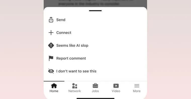 LinkedIn's AI slop button gets over 1 million clicks