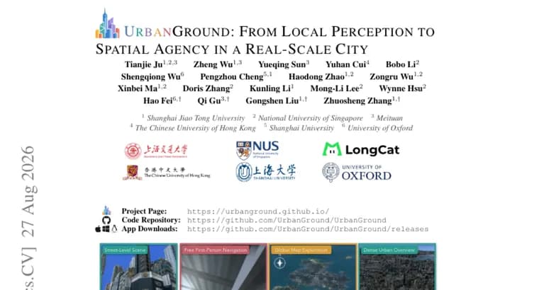 UrbanGround finds MLLM agents fail to sustain city-scale navigation