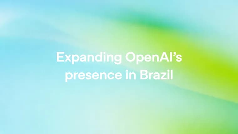 OpenAI launches commercial operations in Brazil