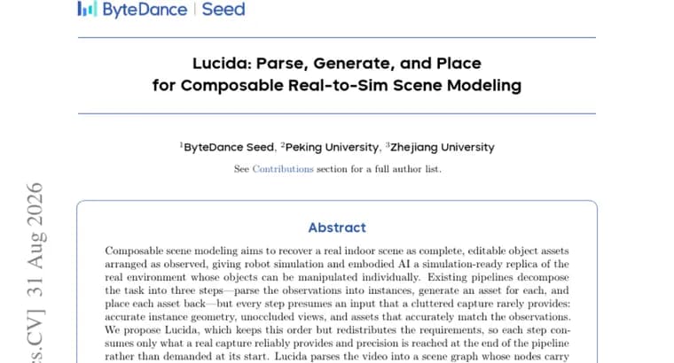 Lucida pipeline lifts real-to-sim scene detection mAP by 69%