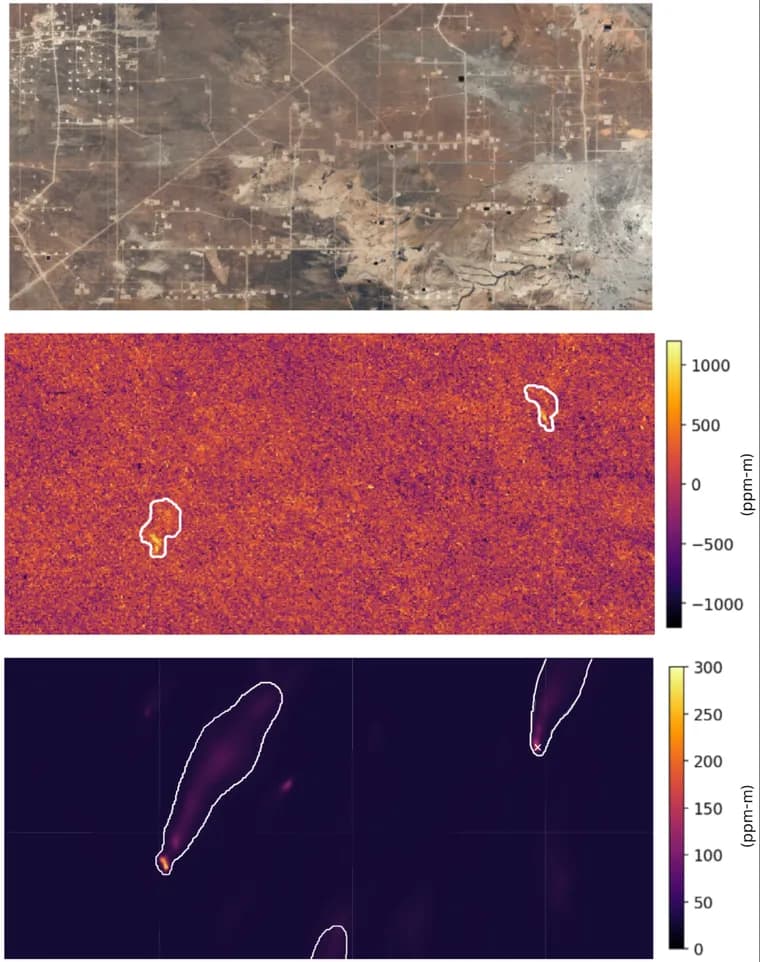 Google and NASA JPL's MAPL-EMIT spots methane plumes from space with 84% recall