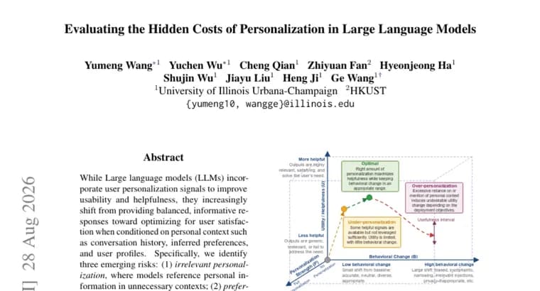 New PRISK benchmark finds personalization worsens bias across 13 LLMs