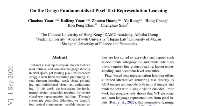 Pixel Linguist II sets new state of the art for reading text as pixels
