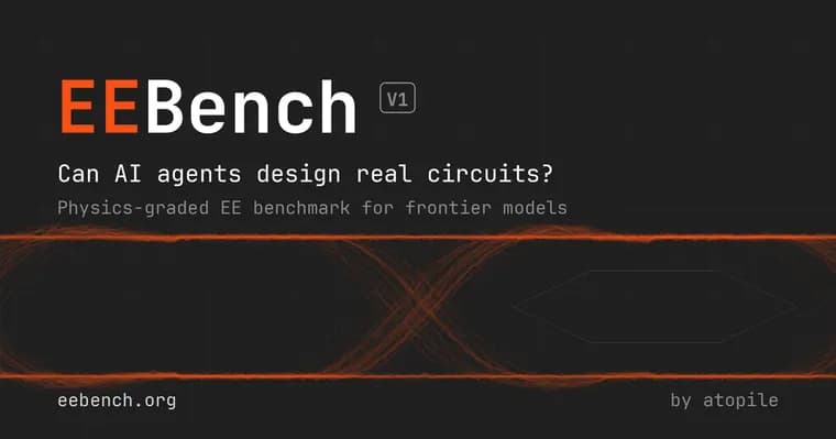 Claude Opus 5 leads EEBench, a new AI circuit-design benchmark