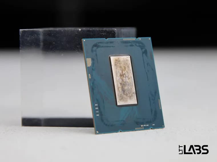 LTT Labs CT scans a delidded Intel Core i9-14900KS