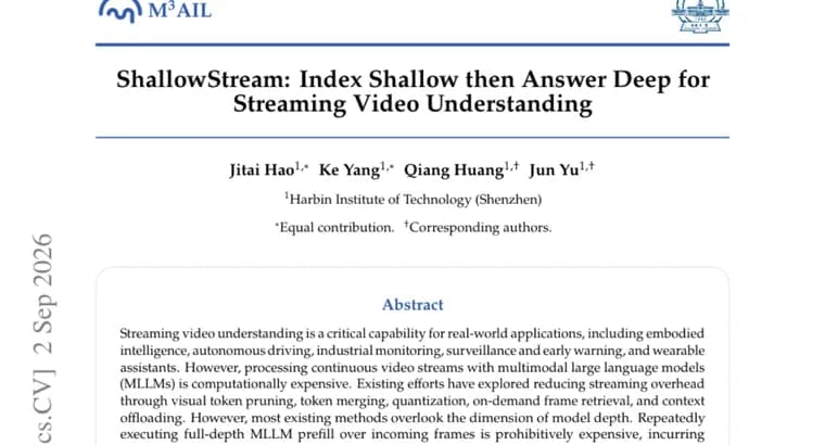 ShallowStream cuts streaming video latency up to 52x by indexing shallow layers