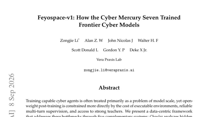 Feyospace-s1 hits 63.24% success rate, ranks 10th on CyberGym leaderboard
