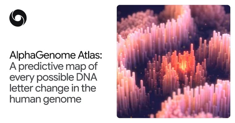 Google DeepMind's AlphaGenome Atlas maps roughly 9 billion DNA variants