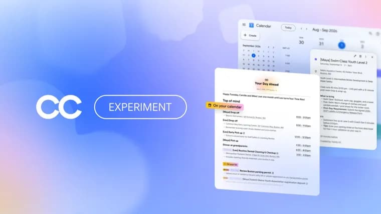 Google announces CC, an experimental AI agent for families