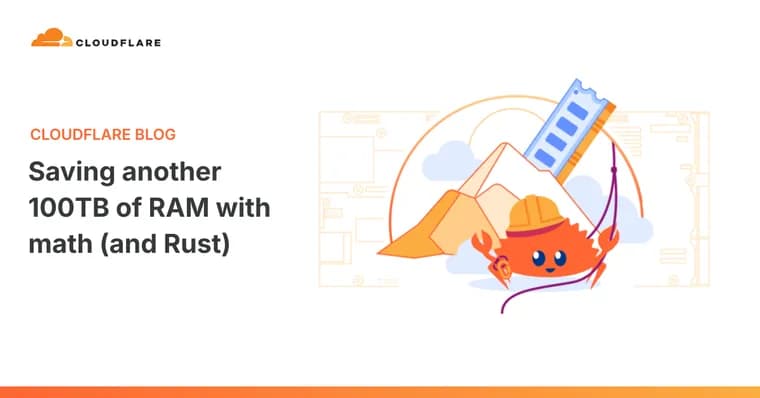 Cloudflare reclaims 100TB of RAM by shrinking consistent hashing