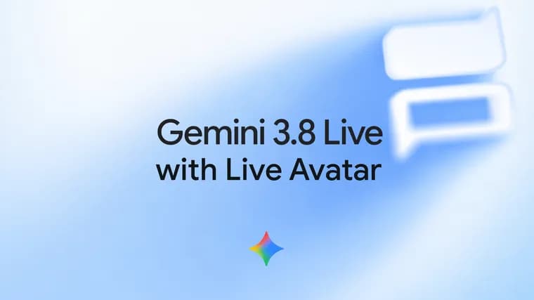 Gemini 3.8 Live adds a lip-synced video avatar for enterprise