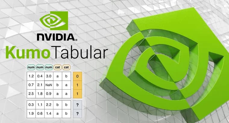 NVIDIA releases Kumo Tabular, an open model for tabular prediction with no training