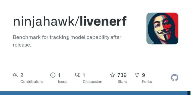 Livenerf benchmark tracks whether Claude Opus 5.5 gets worse after launch
