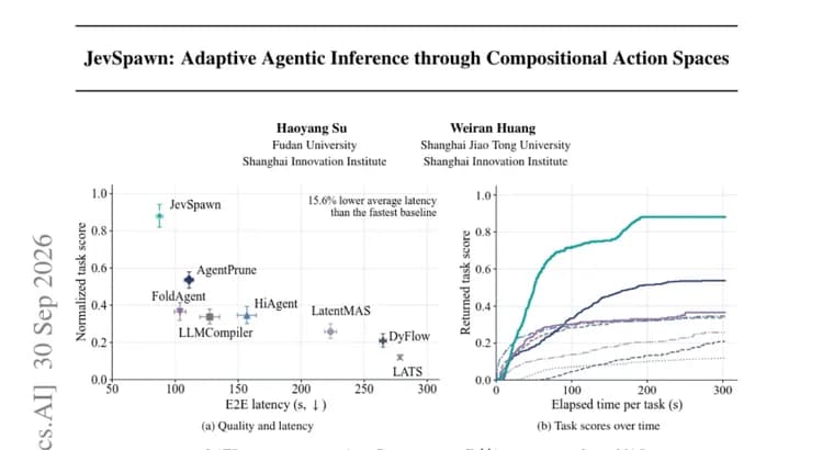 JevSpawn paper proposes parallel action spawning for LLM agents