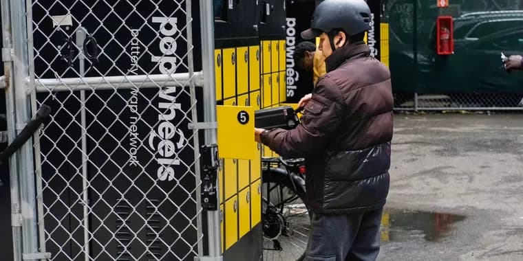 Startups put small batteries in e-bike cabinets and stoves to help the grid