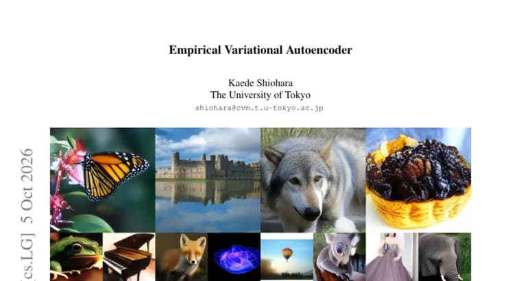 Empirical Variational Autoencoder (EVA) learns its own latent priors for sequence generation