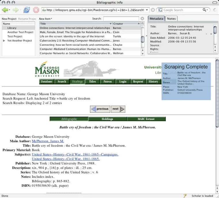 Zotero at 20: Dan Cohen says slow formation made it durable