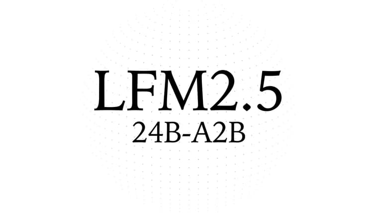 Liquid AI releases LFM2.5-24B-A2B, an open-weight 2B-active reasoning agent model