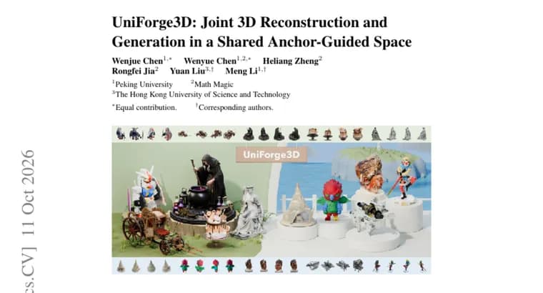 UniForge3D joins 3D reconstruction and generation in one shared space