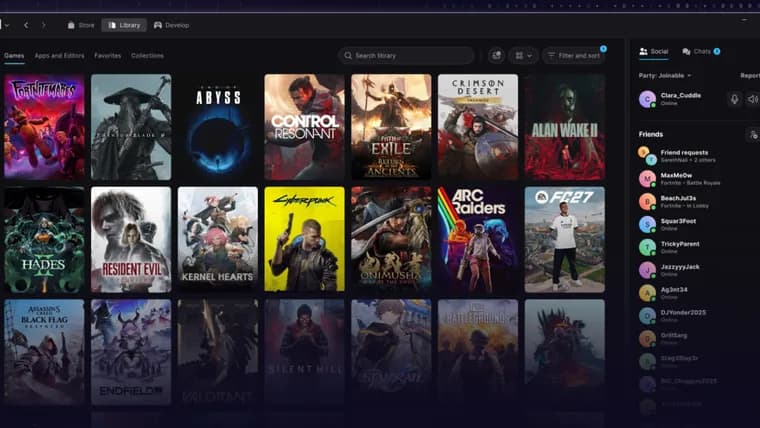Epic releases vibe-coded Epic Games Launcher Preview it says is faster than Steam