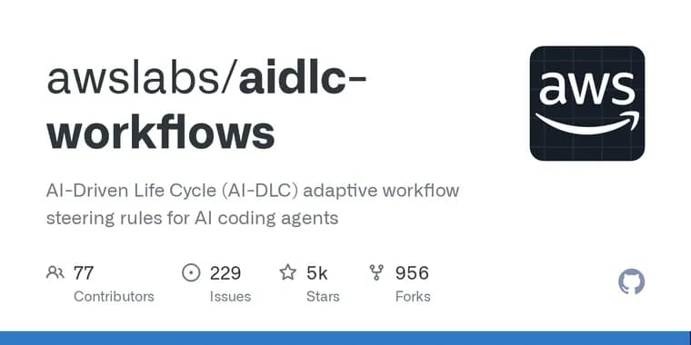 awslabs publishes AI-DLC, structured workflows for AI coding agents