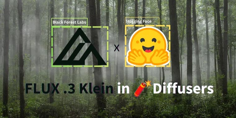 FLUX.3 Image Klein arrives in Diffusers with NVFP4 and FP8 weights