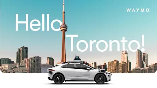 Waymo heads to Toronto, aiming for first riders in 2028