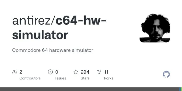 antirez publishes c64-hw-sim, a pin-level Commodore 64 simulator