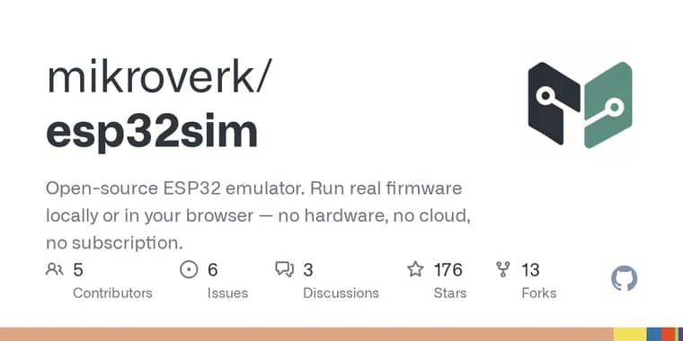 Esp32sim emulates four ESP32 chips and boots real firmware, with a browser demo