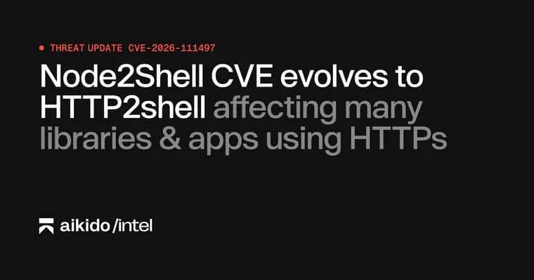 Brotli flaw CVE-2026-111497 (Node2Shell) hits Python and other HTTP software