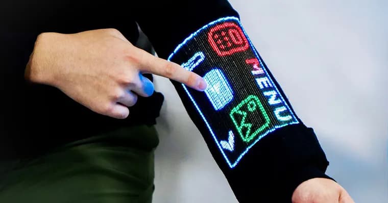 NUS researchers weave a touchscreen into a sleeve that survived 50 washes