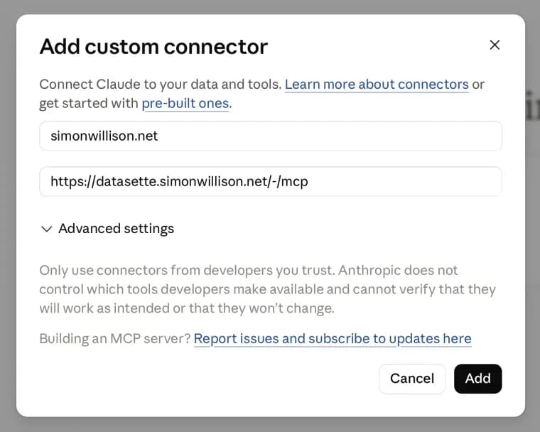 Simon Willison builds three tools around stateless MCP 2.0