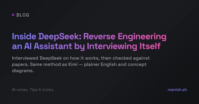 DeepSeek hedges on its own published specs in self-interview