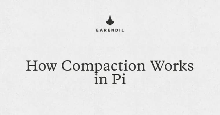 Pi details how it compacts long coding conversations