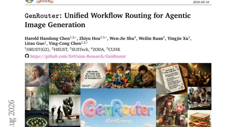 GenRouter cuts agentic image generation costs by over 95%
