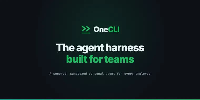 OneCLI launches open-source sandboxed agent harness for teams
