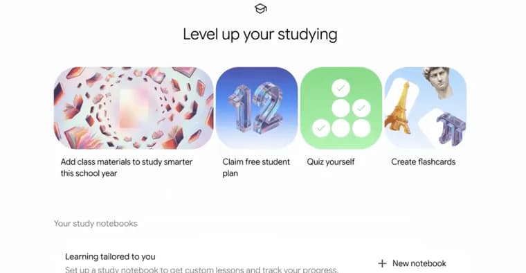 Google adds a dedicated student hub to Gemini ahead of back to school