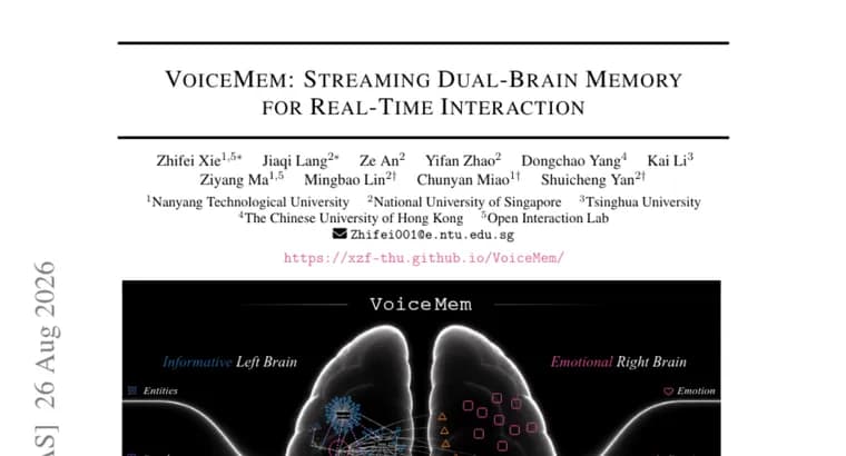 VoiceMem beats Mem0 by nearly 30 points on voice AI memory