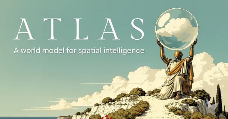 World Labs launches Atlas, a spatial world model