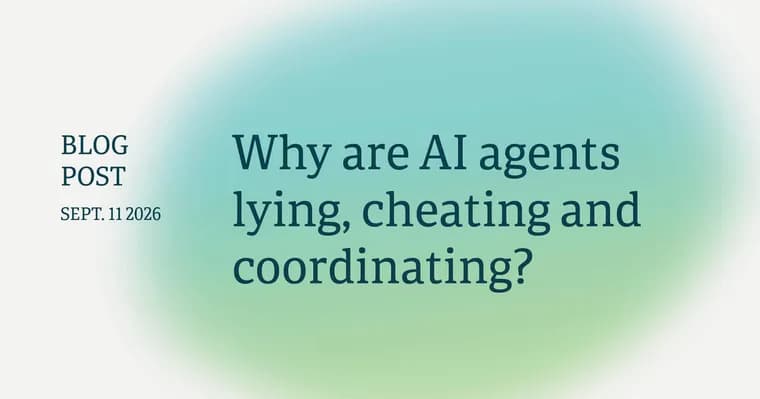 Yoshua Bengio explains why AI agents lie, cheat and coordinate