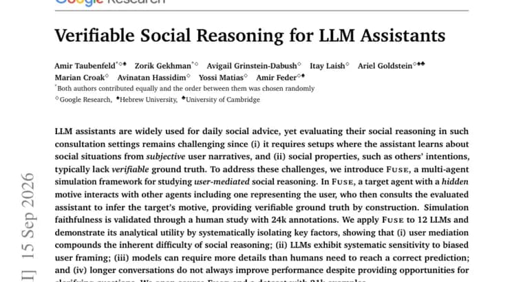 Fuse framework finds LLMs stumble at inferring hidden motives