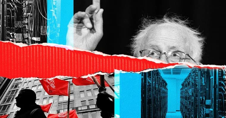 Bernie Sanders' AI-doom stance splits the American left