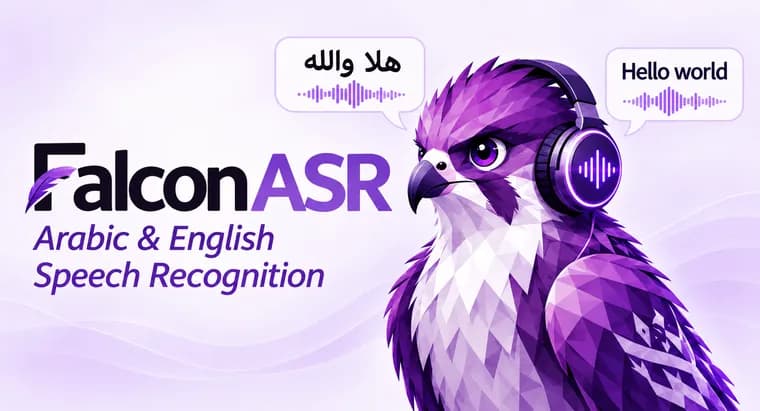 TII releases Falcon-ASR, a 1.6B Arabic speech model with Emirati focus